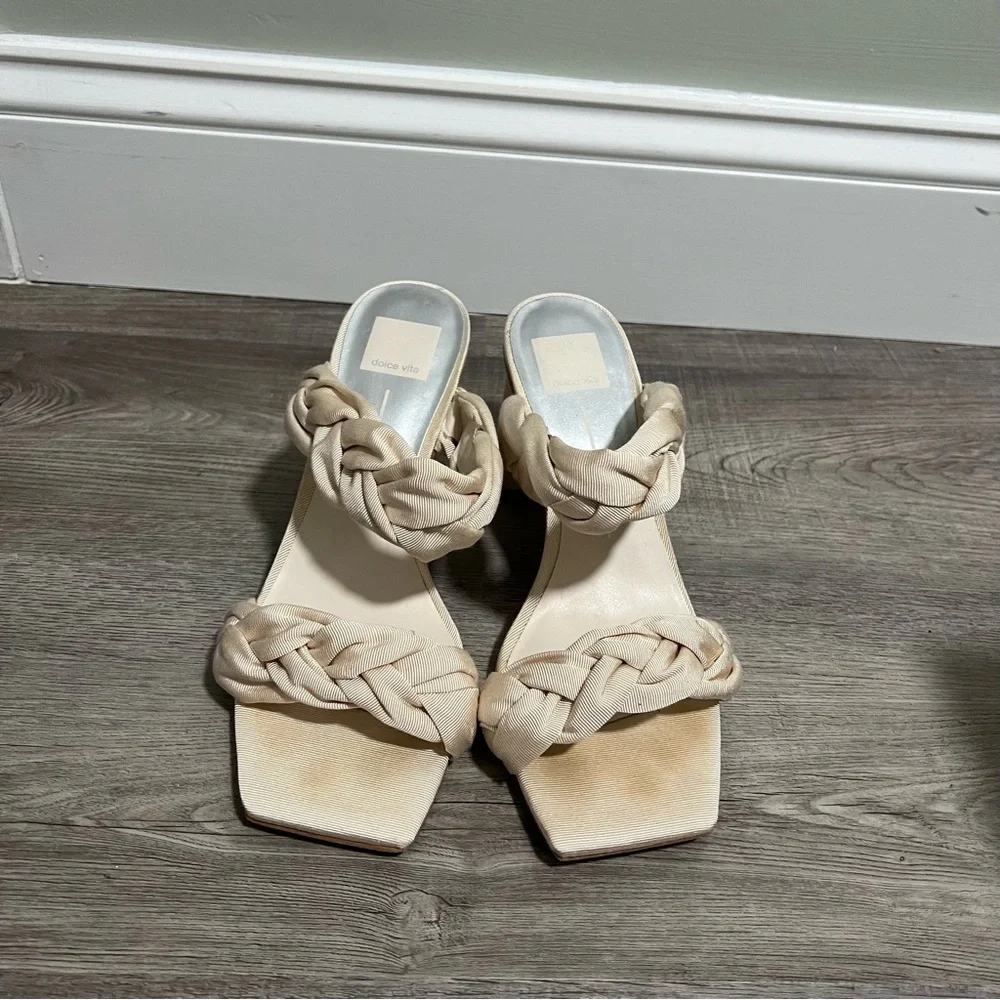 Dolce Vita Pheby Cream Block Heels